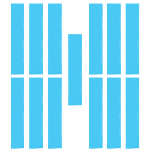 52Pcs Sticky Sky-Blue Golf Grip Tape for Club Regripping