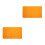 2Pièces Tapis Orange PU Antipoussière 4