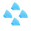 52Pcs Sticky Sky-Blue Golf Grip Tape for Club Regripping 4