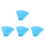 52Pcs Sticky Sky-Blue Golf Grip Tape for Club Regripping 5