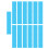 52Pcs Sticky Sky-Blue Golf Grip Tape for Club Regripping 2