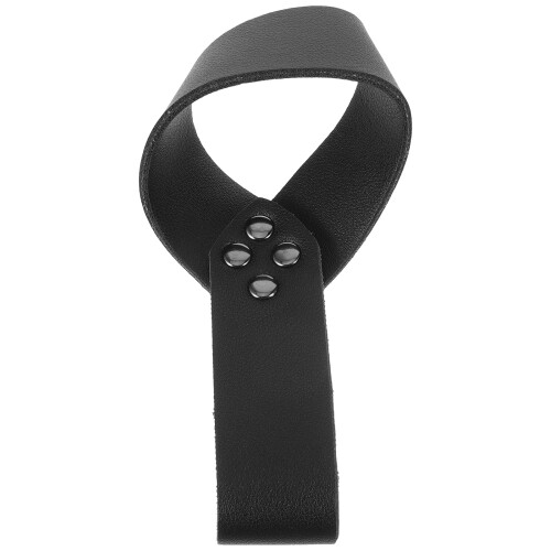 5Pièces Accessoire Épée Cuir PU Noir Pour Cosplay Et 2