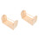 2Pièces Support Fil Bois Pour Tricotage Crochet Accessoire 6