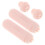 4Pièces Kit Nail Art Silicone Rose Tampons Pour Unique 2