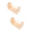 2Pièces Support Fil Bois Pour Tricotage Crochet Accessoire 9