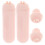 4Pièces Kit Nail Art Silicone Rose Tampons Pour Unique 3