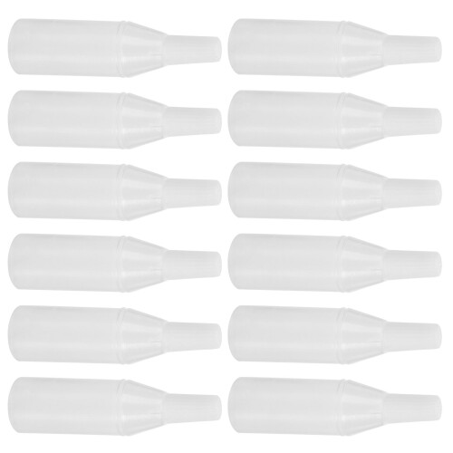 160Pièces Flacons Compte- Plastique Blancs Étanches
