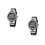 2Pièces Sport LED Quartz Dual Time Étanche 5
