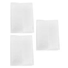 15Pièces Protections Claires Pour Cahiers Et Livres En PVC Étanche