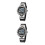 2Pièces Sport LED Quartz Dual Time Étanche 9