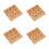 4Pièces Jeu En Bois Enfants Famille Interaction 4