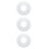 3Pièces Armatures Polyester Blanches Pour Décoration Robes Et Corsets 8