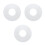 3Pièces Armatures Polyester Blanches Pour Décoration Robes Et Corsets 5
