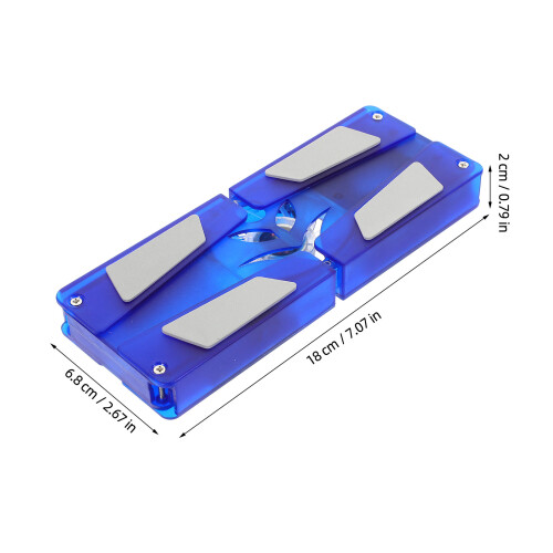 4Pièces Support Laptop Avec Ventilateur ABS Et Hub USB 4 Ports 1