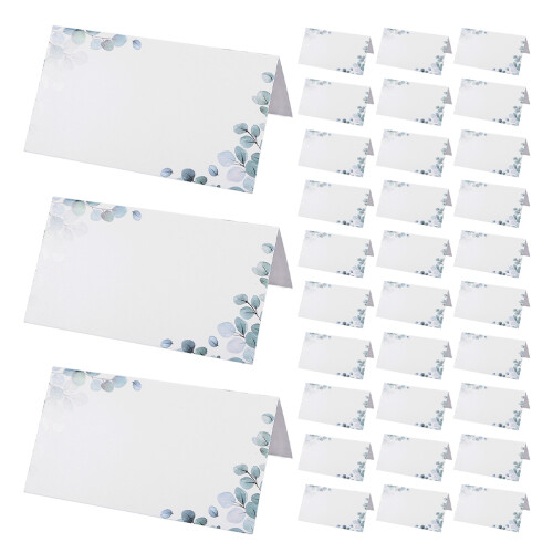 200Pièces Étiquettes De Nom Décoratives En Papier Pour Réceptions 2