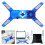 4Pièces Support Laptop Avec Ventilateur ABS Et Hub USB 4 Ports 8