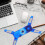 4Pièces Support Laptop Avec Ventilateur ABS Et Hub USB 4 Ports 5