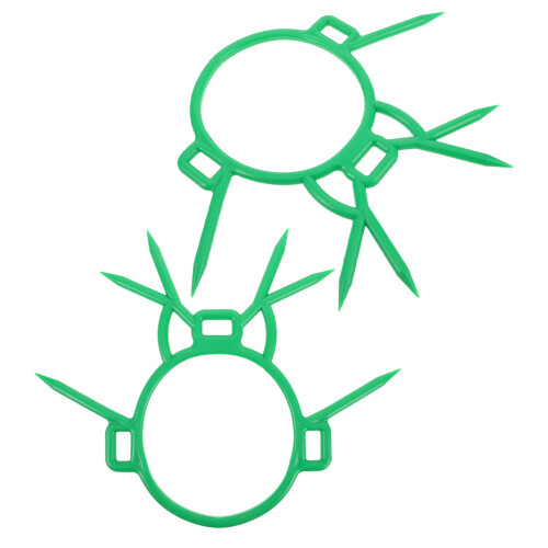 8Pièces Outils De Sevrage Pour Veaux En Plastique Vert Durable Doux 1