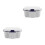 2Pièces Boîte Appâts Vivants Blanche Isolation Double Usage Portable 5