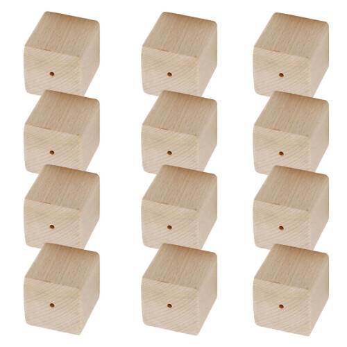12 Pièces Bases En Bois Pour Décoration De Gâteau Stable