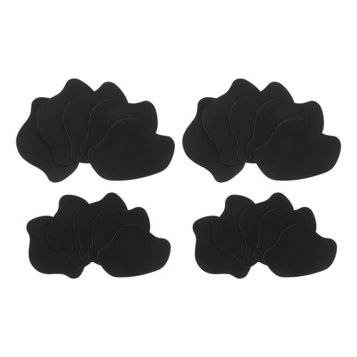 20 Pièces Patchs De Réparation Auto-Adhésifs Pour Chaussures Noir