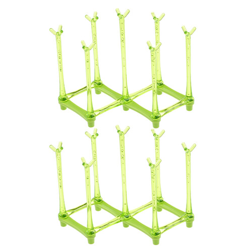 6Pièces Égouttoir Vert Pour Accessoires Bébé Flexible