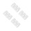4Pièces Poudre Flocage Blanche Pour Décoration DIY 6