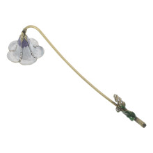 Candle Snuffer - Vintage Metal Tool With Rhinestone And Long Handle