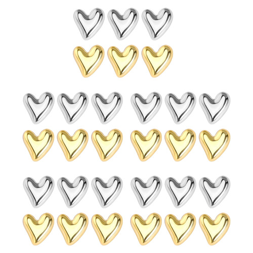 72Pièces Punaises Cœur Pour Tableau Notes Décoration Murale 2