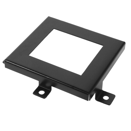 4Pièces Protection Radar Métal Noir Design Précis Auto