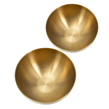 2Pz Ciotole Servizio Acciaio Per Ramen Bibimbap