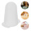 6Pcs Silicone Piping Tip Covers White Dishwasher 9