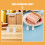 6Pcs Silicone Piping Tip Covers White Dishwasher 6