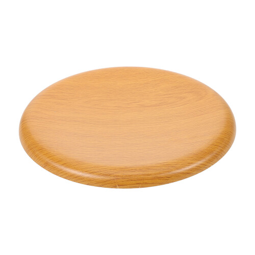 4Pièces Siège De Rond En Bois Naturel, Résistant Élégant 2