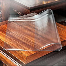 Wooden Floor Chair Mat 120x200CM Clear PVC Desk Cover 2mm Thick Scratch Resistant Non-Slip Protector