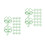 100Pcs Metal Paperclips Clover Design Light Marker 7
