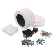One Set Microwave Kiln Kit With Liner Paper For Glass Fusing Jewelry