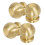 4 Pezzi In Ottone Per Scatola In Legno, Supporti Sfera 1