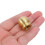 4 Pezzi In Ottone Per Scatola In Legno, Supporti Sfera 3