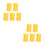 10St Outdoor Plastic Fixeerclip Voetbal En Hondentraining 5
