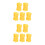 10St Outdoor Plastic Fixeerclip Voetbal En Hondentraining 6