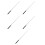 5St Inktzwarte Telescopische Whiteboardwijzer, Handheld Leraar Pointer 5