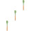3St Multifunctionele Groene Silicone Spatula’s Voor En 7