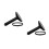 2Pcs Professional Black Garment Steamer Nozzle with Brush for Clothes 6