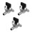 3Pièces Valve Carburant Métal Noir Pour Mini 47cc/49cc Atv 9