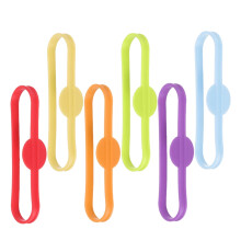 6 Unidades De Bebida Silicone Para Taça E Garrafa