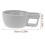 3St Plastic Scheerbowl Met Schuimruimte Voor Grijs 2