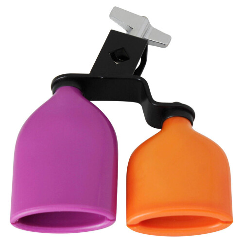 2St Toon Drum Cowbell Set Kleurrijk Percussie Accessoire 1