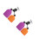 2St Toon Drum Cowbell Set Kleurrijk Percussie Accessoire 6
