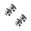 4Sets Universele Helmvoering Set, Ademend Schuimpads Voor Fietsen 6